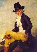 Jacques-Louis  David Monsieur Seriziat Norge oil painting reproduction
